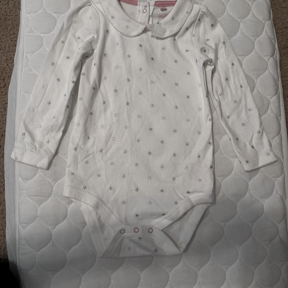 Baby Boden snap 1 piece with collar, very gently used 1 time for pictures